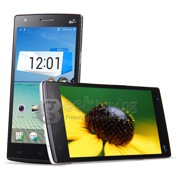 MPIE P3000T 5.0 Inch HD 4G LTE Android4.4 2GB 16GB Smartphone MTK6592+6290 Octa Core 1.7GHz 8.0MP Miracst - White