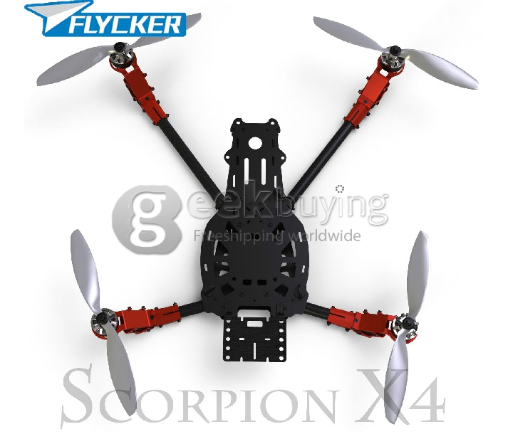 Flycker Quad Copter Scorpion X4 Frame