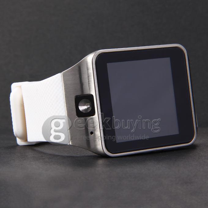 Aplus GV08S Smart Bluetooth Watch Phone with NFC Function Camera SIM card Smartwatch for iPhone Android - White