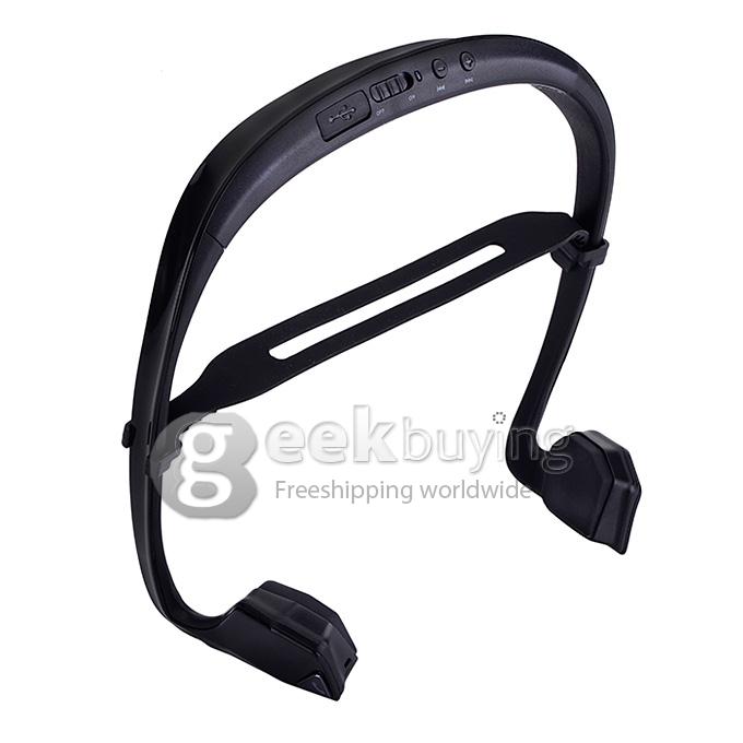 Digicare DO Bone Conduction Headphone Ear Hook Wireless Bluetooth Earphone with NFC and Speaker Connection Call Function - Black