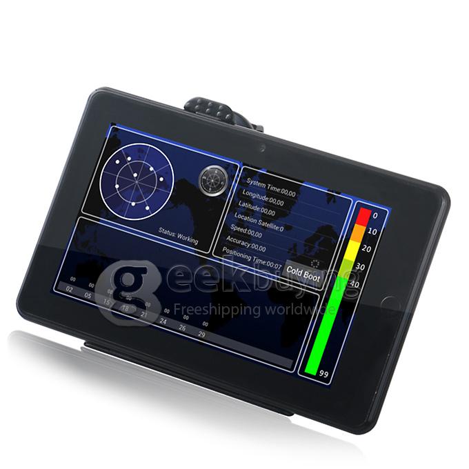 7 Inch TFT- LCD Touchscreen HD 800*480 Android 4.0.4  Car DVR GPS Navigator with 8GB BT FM Wifi- European Map