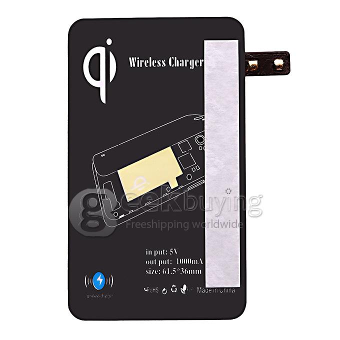 [US Stock] QI wireless Charger charging Receiver Kit for Note Edge N915V N915P N915T N915A - Black