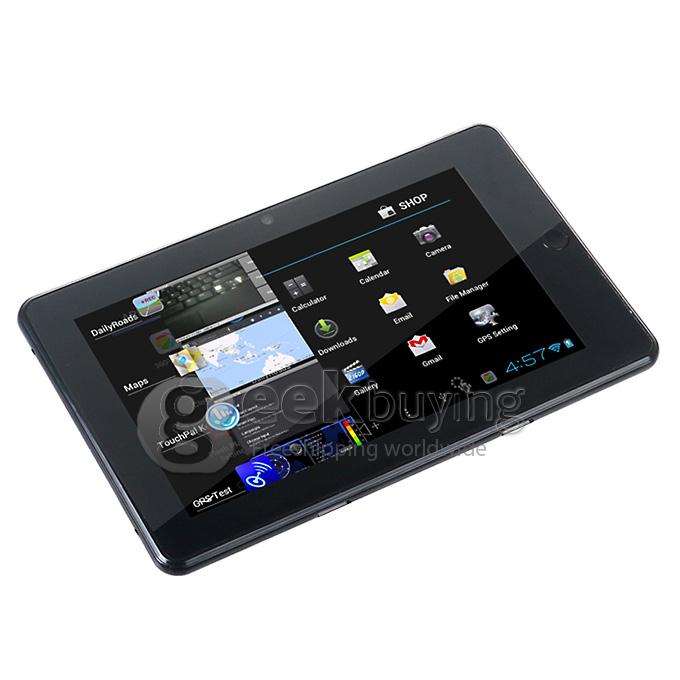 7 Inch TFT- LCD Touchscreen HD 800*480 Android 4.0.4  Car DVR GPS Navigator with 8GB BT FM Wifi- European Map