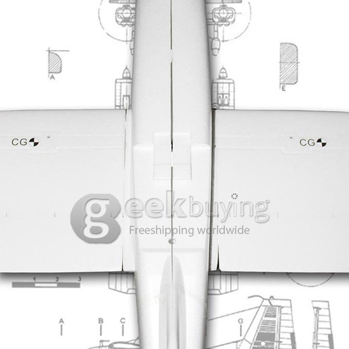 Talon X-UAV 1720mm FPV Plane Ultimate White Version 2014 X-UAV