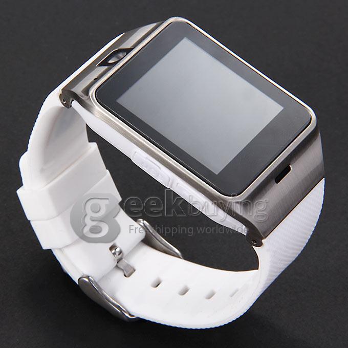 Aplus GV08S Smart Bluetooth Watch Phone with NFC Function Camera SIM card Smartwatch for iPhone Android - White