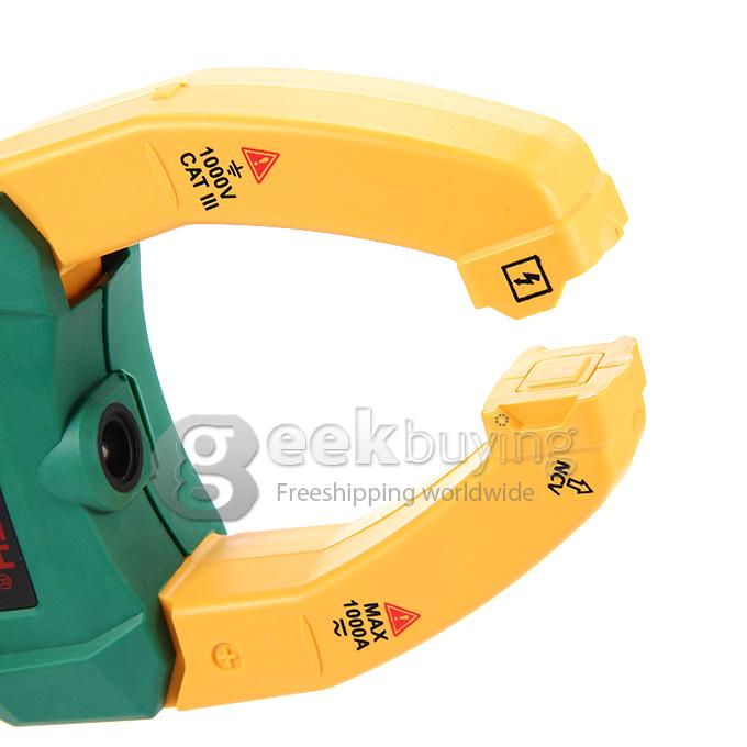 MASTECH MS2115B Digital Clamp Meter AC DC Current Voltage Resistance Tester