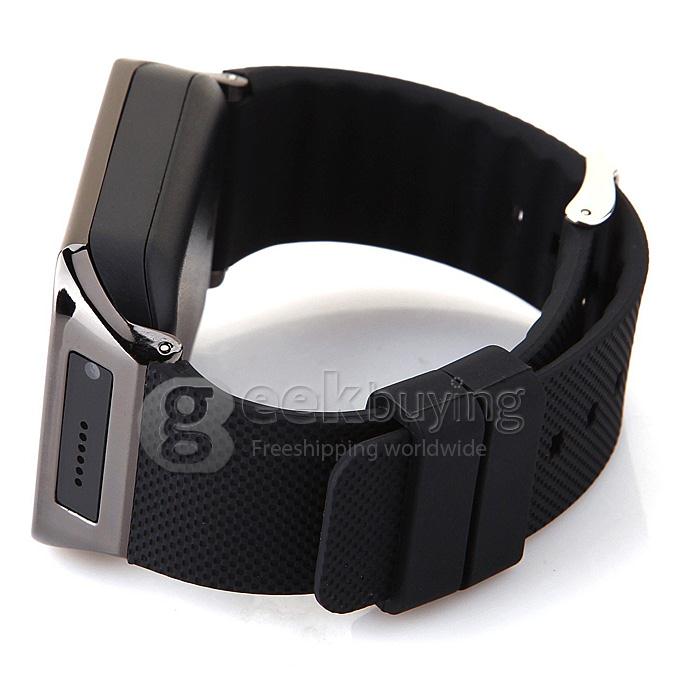 ZGPAX S29 Smart Watch Phone Bluetooth Watch Quad Band 1.54 Inch FM 1.3MP Camera Multi-language - Black