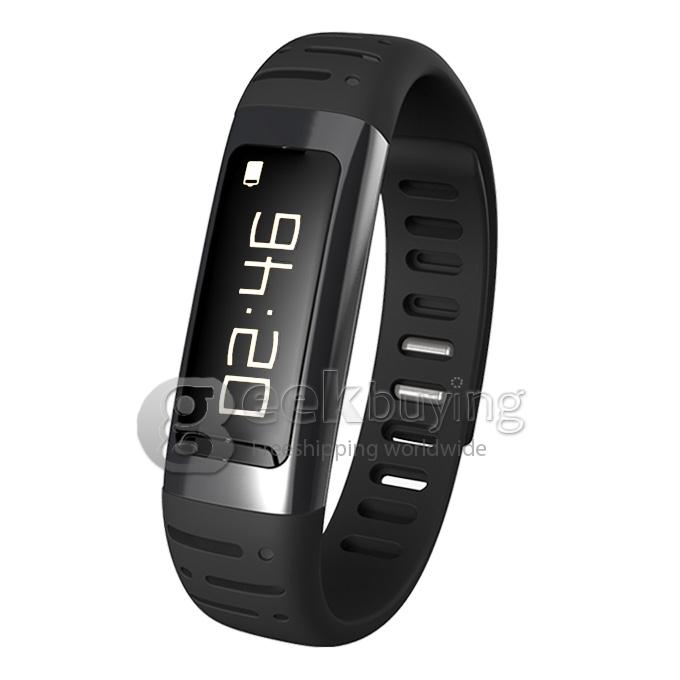 R Watch R8 Bluetooth Smart Wrist Watch Pedometer Anti Lost for iPhone Android Samsung - Black