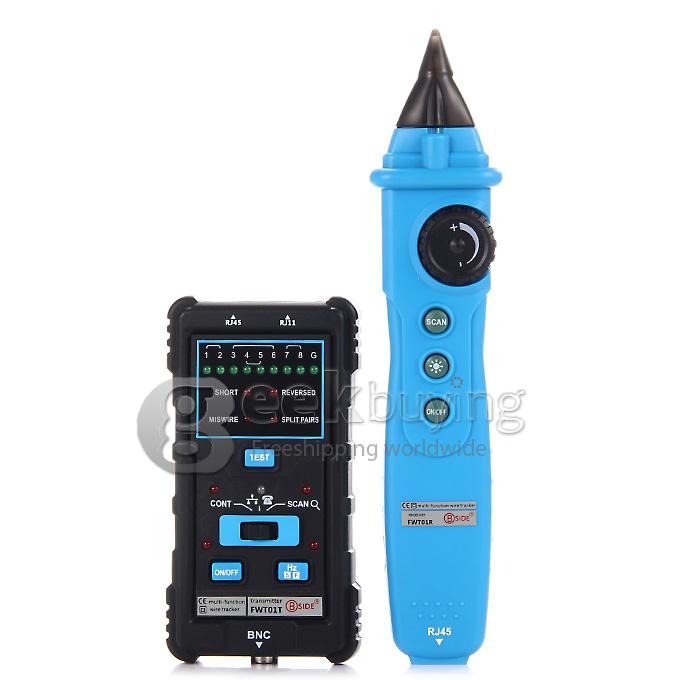 FWT01 Network LAN Ethernet Wire Tracker Finder Detector Telephone Line Cable Tester RJ45