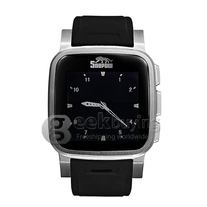Snopow W1 Smart Watch Phone Bluetooth Watch IP68 1.6 inch 3.0MP Camera SIM Card Anti-lost Pedometer - Silver