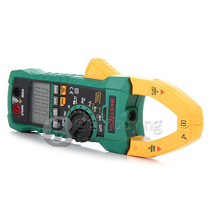 MASTECH MS2115A Digital Clamp Meter AC DC Current Voltage Resistance Tester