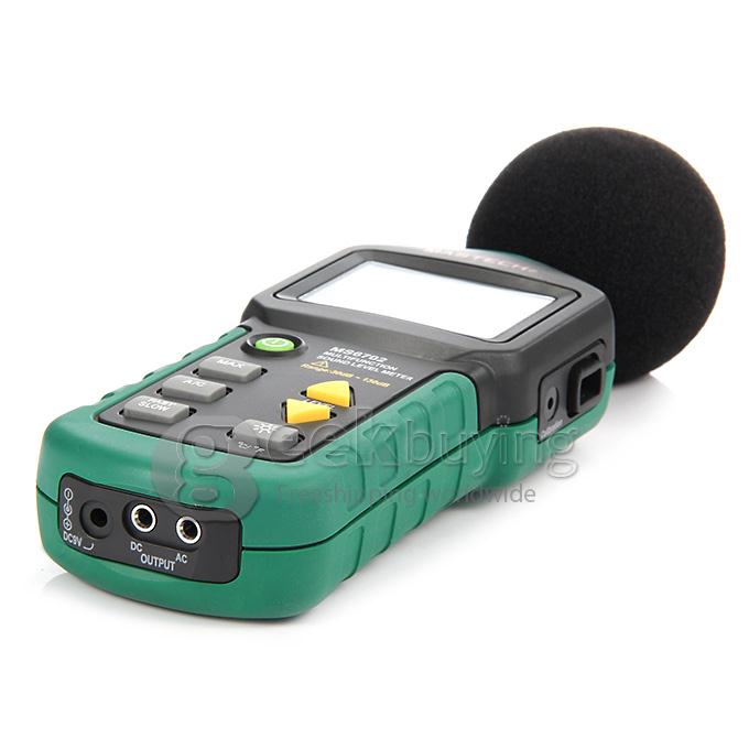 MASTECH MS6702 Professional LCD Display Digital Sound Level Meter Decibel Tester 30-130dB RS232