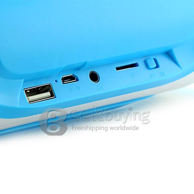 JY-3 Outdoor Wireless Bluetooth Speaker Loudspeaker Music Speaker Sound Box For Phone MP3 Computer - Blue