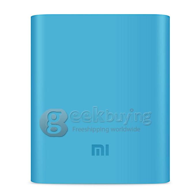 Original XIAOMI Protective Silicon Rubber Case for 10400mAh Power Bank - Blue