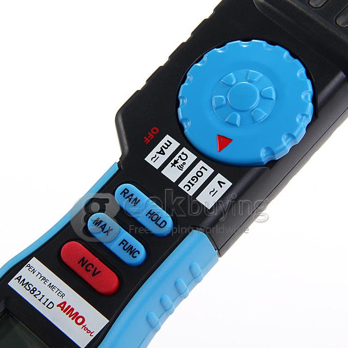 Mastech MS8211D Pen-type Digital Multimeter Manual Auto Range Logic Level Test Auto-ranging Current Measurement