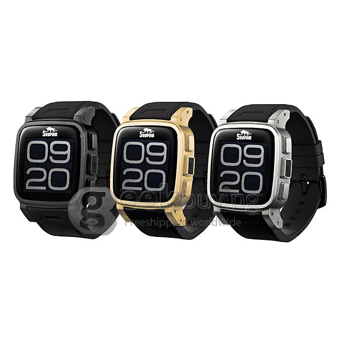 Snopow W1 Smart Watch Phone Bluetooth Watch IP68 1.6 inch 3.0MP Camera SIM Card Anti-lost Pedometer - Gold