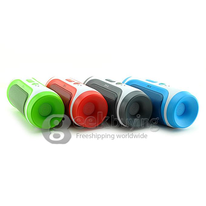 JY-3 Outdoor Wireless Bluetooth Speaker Loudspeaker Music Speaker Sound Box For Phone MP3 Computer - Blue