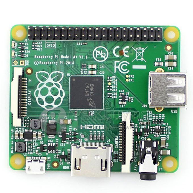 New Mini Raspberry Pi Model A+ Project Board Development Board Linux Mini PC BCM2835 ARM11 256MB RAM