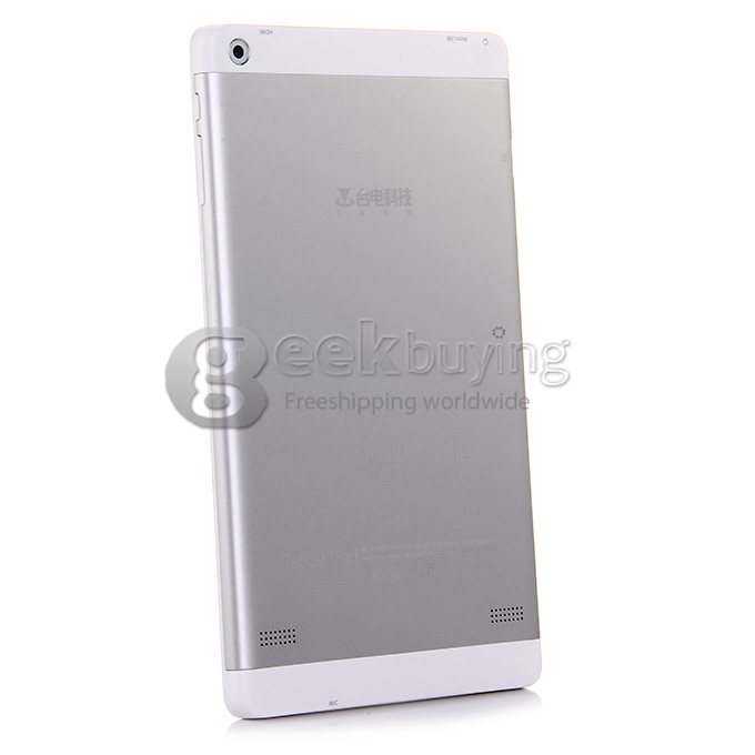 Teclast X80H Dual OS Android 4.4+Win 8.1 Tablet PC 2GB/32GB Intel Z3735F Quad Core 1.83GHz 8 Inch IPS 1280x800 HDMI WiFi Bluetooth - White + Gray