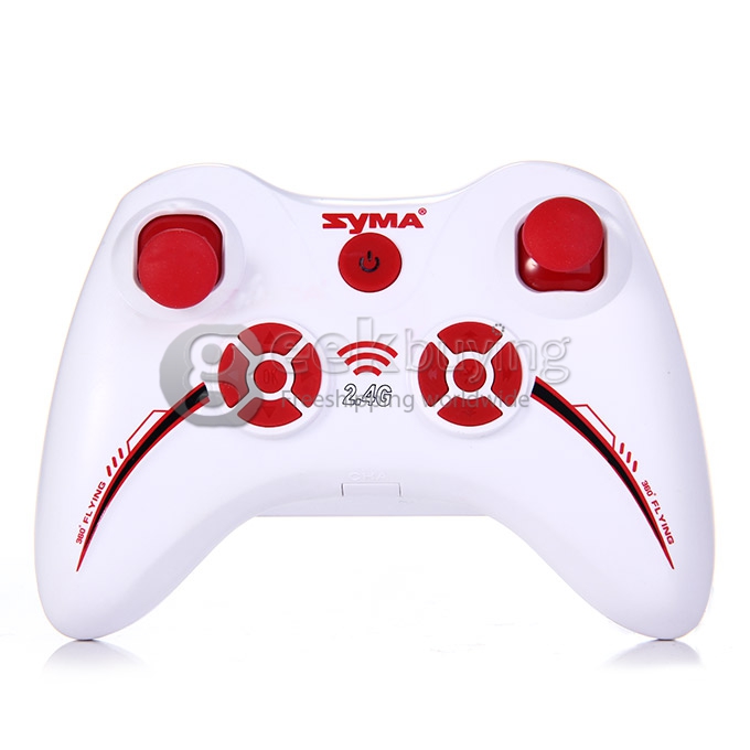 SYMA X12 Nano Explorers 2.4G 4CH RC Quadcopter 6 Axis RTF Micro Quad Copter 3D Eversion Airplane Flying Toys - Red