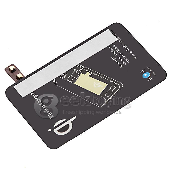 [US Stock] QI wireless Charger charging Receiver Kit for Note Edge N915V N915P N915T N915A - Black