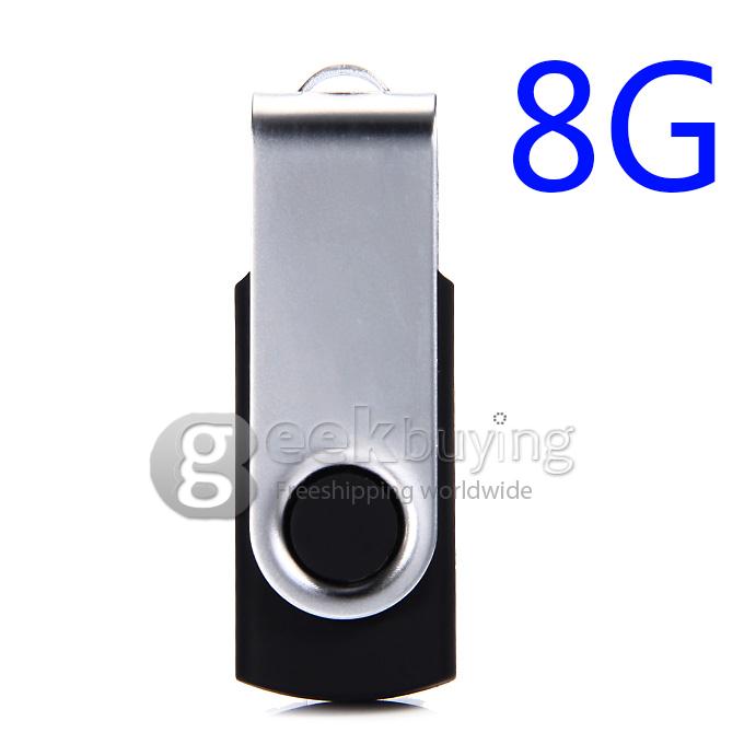 Universal High Speed 8GB USB 2.0 Drive U Disk Memory Stick Flash Drive - Black