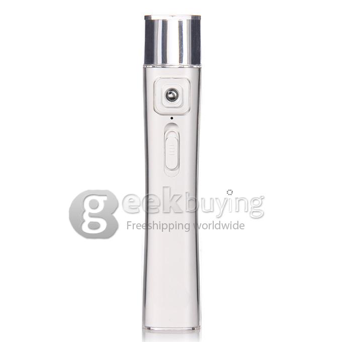MI Nano Skin Portable Humidifier Mini Facial Sprayer Replenishment Beauty Instrument + Power Bnak - White