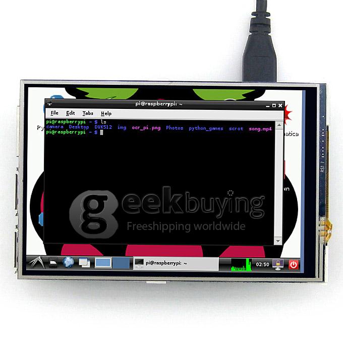 [Wholesale] 20pcs 4 inch Touch Screen TFT LCD Designed for Raspberry Pi 2 RPi Model B/B+