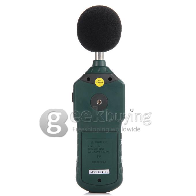 MASTECH MS6700 Professional LCD Display Digital Sound Level Meter Decibel Tester 30-130dB