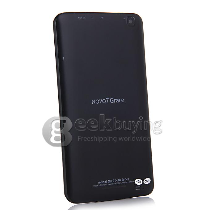 Ainol Novo 7 Grace 7 Inch Tablet PC Android 4.4 Quad Core 4GB ROM BT/GPS 1024x600 Capacitive Screen - White 