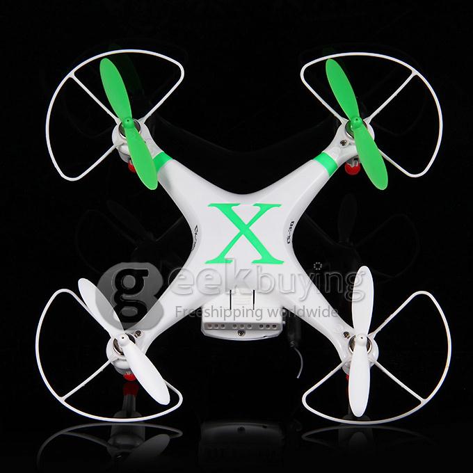 Cheerson CX-30W 4-Axis 2.4GHz Mid Size FPV Quadcopter with 0.3MP Camera WiFi IR Remote Control R/C Version - Green