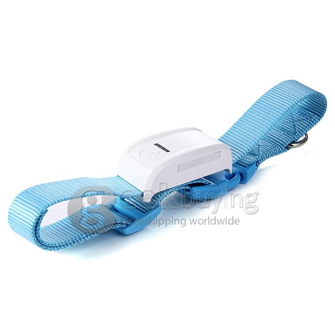 [Spain Stock]KH-909 Waterproof GPS / GSM Pet Data Tracker Recorder For Cat Dog with Collar (EU Plug) - Blue