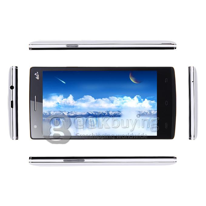 MPIE P3000T 5.0 Inch HD 4G LTE Android4.4 2GB 16GB Smartphone MTK6592+6290 Octa Core 1.7GHz 8.0MP Miracst - White