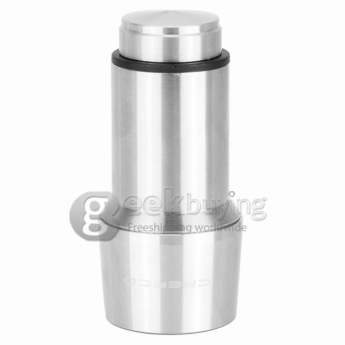 CRERCO Thor T1 Alloy Stainless Steel Non-Contact 4.8A Dual-USB Smart Car Charger w/ Emergency Hammer