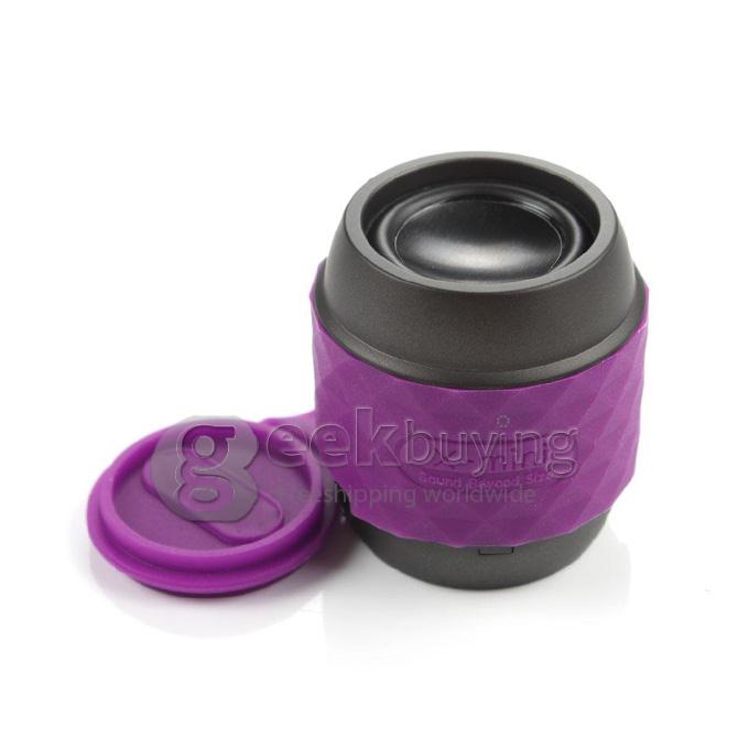 Mini Portable Xminiwe Outdoor Bluetooth NFC Speaker Subwoofer Mp3 - Purple