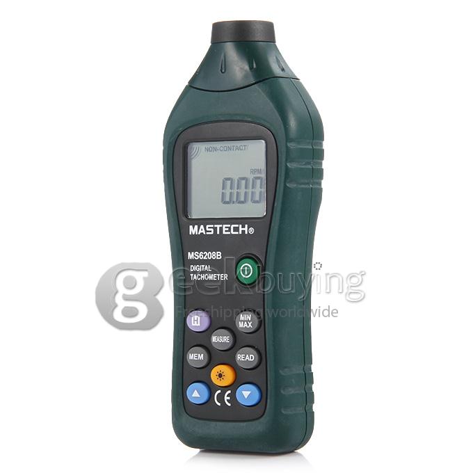 MASTECH MS6208B Digital Non-contact Tachometer Tach Speed Meter Tester 50~19999RPM