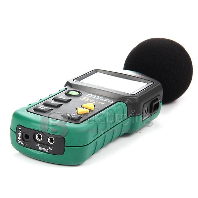 MASTECH MS6701 Professional LCD Display Digital Sound Level Meter Decibel Tester 30-130dB