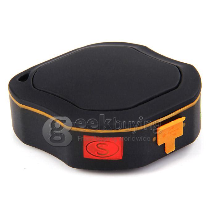 KH-109 Mini/Waterproof GPS Tracker GSM AGPS Tracking Device For Child /Pets /Car(EU Plug)Black