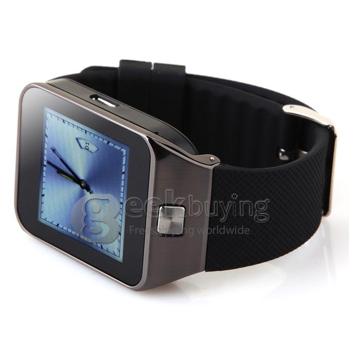 ZGPAX S29 Smart Watch Phone Bluetooth Watch Quad Band 1.54 Inch FM 1.3MP Camera Multi-language - Black