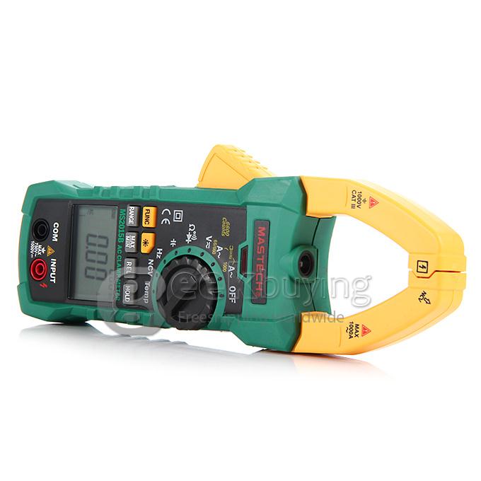 MASTECH MS2015B Digital Clamp Meter AC DC Current Voltage Resistance