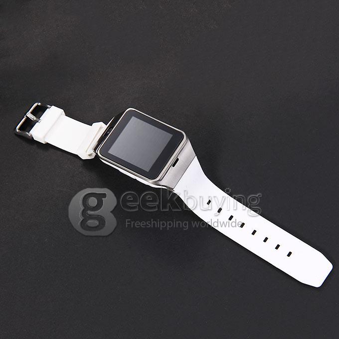 Aplus GV08S Smart Bluetooth Watch Phone with NFC Function Camera SIM card Smartwatch for iPhone Android - White