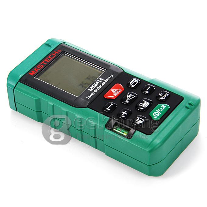 MASTECH MS6414 40m Laser Distance Meter Rangefinder Tape Measure Level Tool