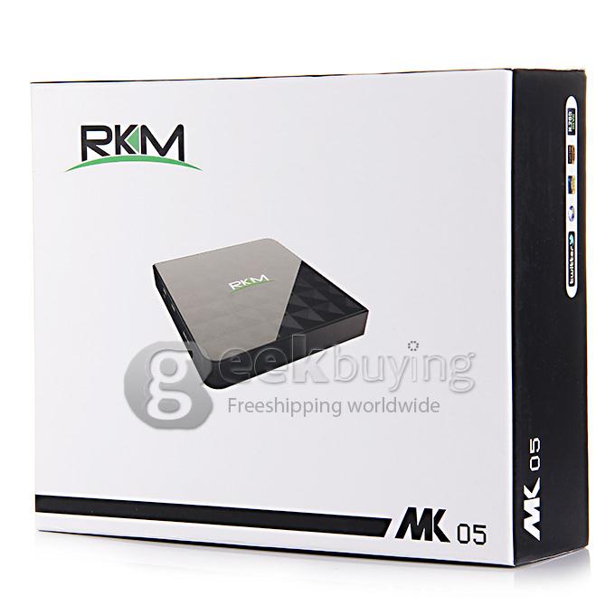 Rikomagic RKM MK05 Android Mini PC Amlogic S805 1G RAM 8G ROM 1080P H.265 Hardware Decode WIFI Bluetooth Miracast DLNA - Black