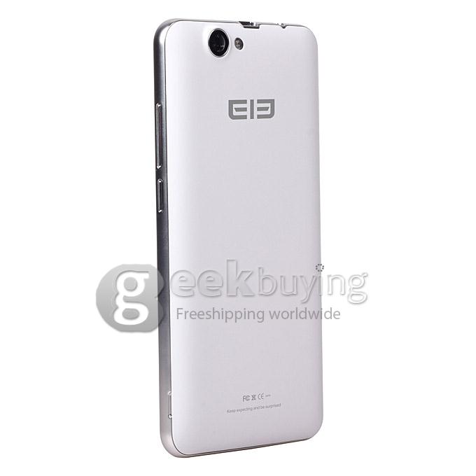Elephone P5000 5350mAh 5.0Inch Android 4.4 Smartphone FHD OGS MTK6592 Octa Core 1.7GHz 16MP Fingerprint ID OTG NFC-White