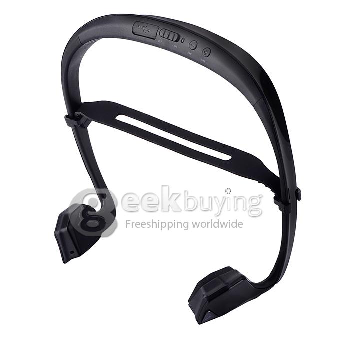 Digicare DO Bone Conduction Headphone Ear Hook Wireless Bluetooth Earphone with NFC and Speaker Connection Call Function - Black