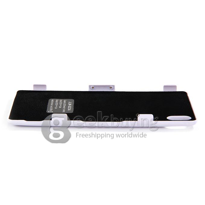 3200mah Backup Battery Case Charge Cover with Stand Power Bank For Sony Xperia Z3 - White