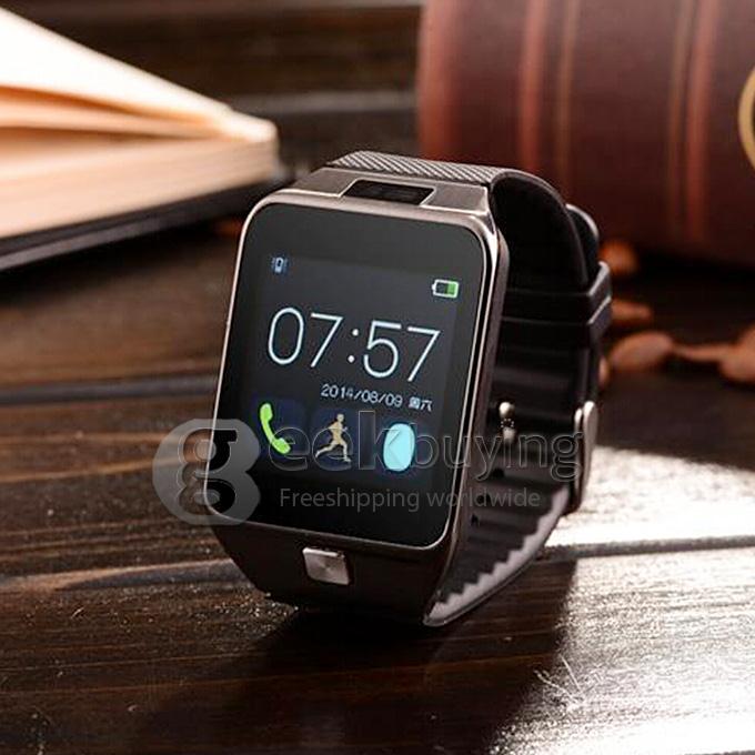 SV8 MTK2501  Smart Sport Wrist Watch  BT3.0 2.4GHz for Android IOS Phone SMS Sync Anti-lost Pedometer Remote Capture - Silver