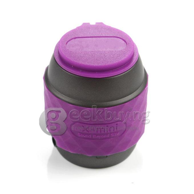 Mini Portable Xminiwe Outdoor Bluetooth NFC Speaker Subwoofer Mp3 - Purple