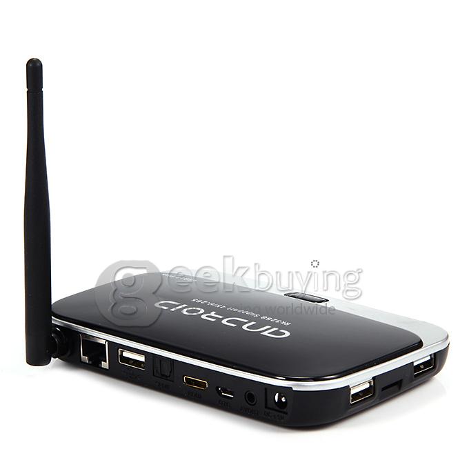 CS918 PLUS 8K / 4K Android TV BOX RK3288 2G RAM 8G ROM XBMC KODI WIFI Bluetooth DLNA H.265 Decode - Black