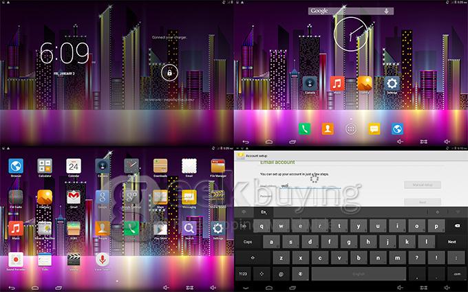HUU H1088 10 Inch 3G Phone Call Tablet PC Android 4.4 OS Quad Core 1GB/16GB IPS Screen BT/GPS - White